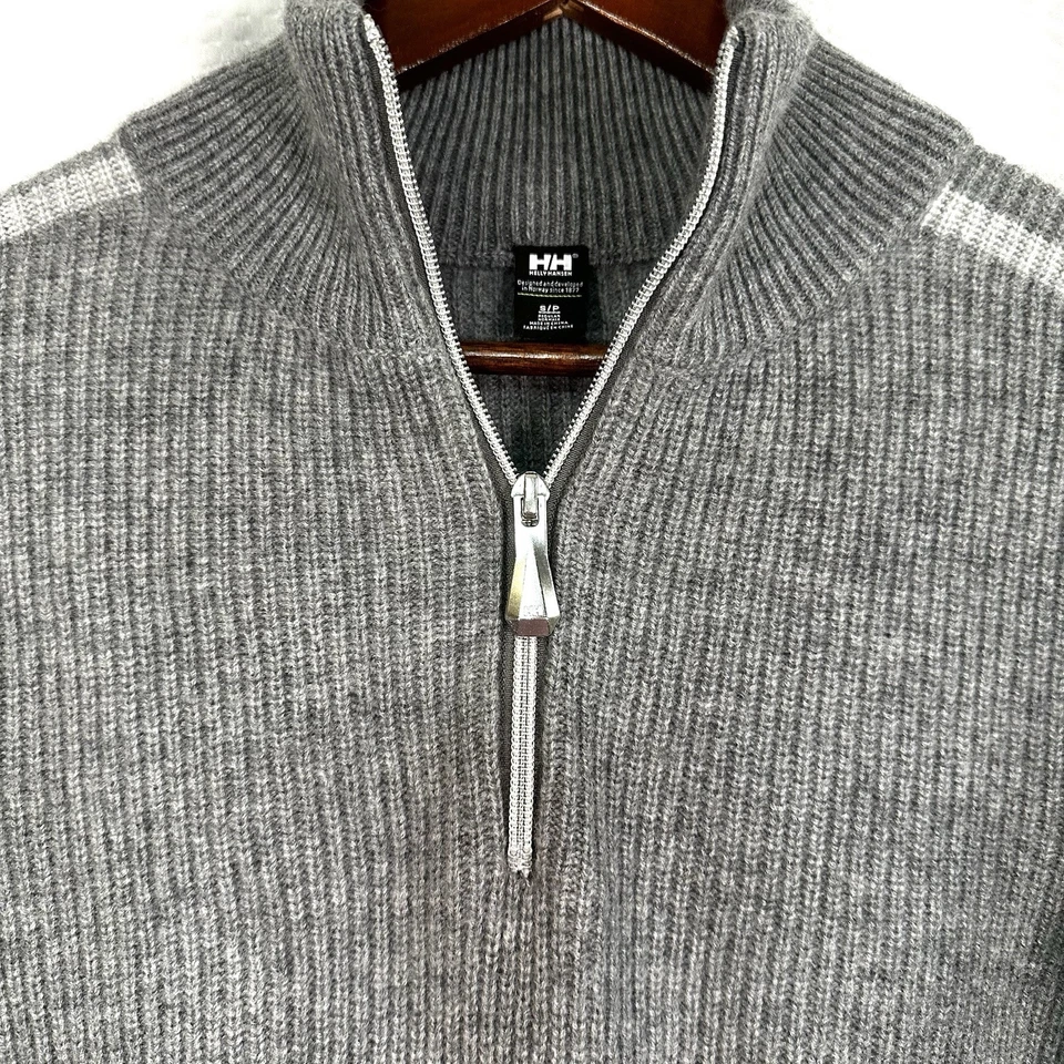 Helly Hansen Edge Merino Knitted Gray Women’s Sweater S/P - Image 3 of 4