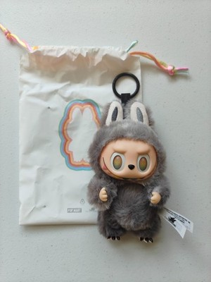 POP MART Labubu Big Into Energy V3 Secret ID Figure 1 in 72 Grey
