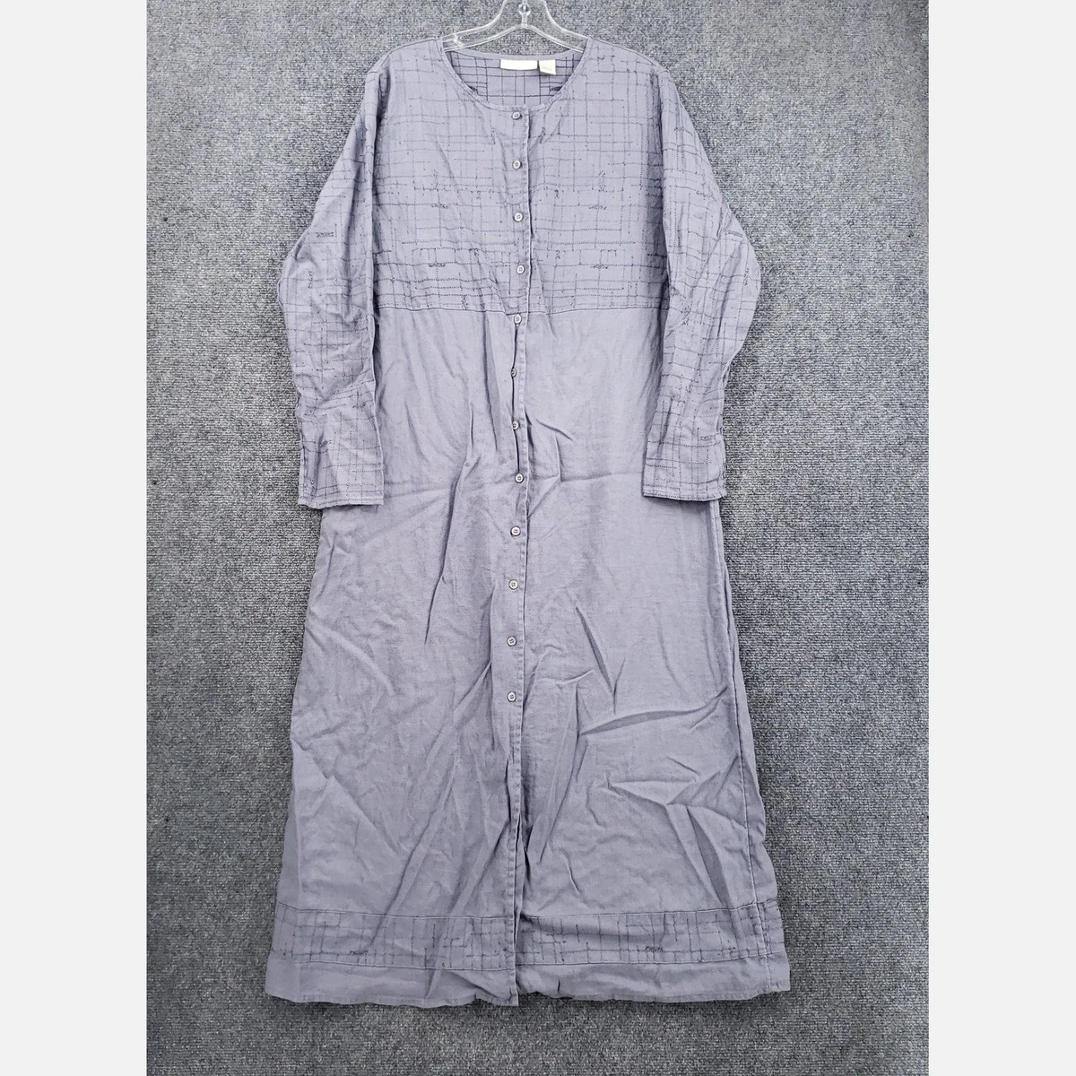 grey check linen dress with sleeves Dresses for Women for sale lavender wedding dress