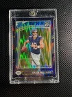 2024 Panini Donruss Optic - Rated Rookie Caleb Williams #201 Purple Shock Prizm