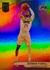Norman Powell 2023-24 Donruss Elite Basketball Holo Refractor Base Card #190 NBA