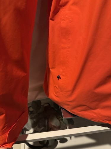 Under amour Storm3 Rain Wind Coat Jacket Men’s Sz L Orange New - Picture 3 of 8