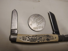 Snap On 3 Blade Limited Ed. Pocket Knife 60 Anniversary 1 Of 20000 Token Snap On 3 Blade Limited Ed. Pocket Knife 60 Anniversary 1 Of 20000 Token
