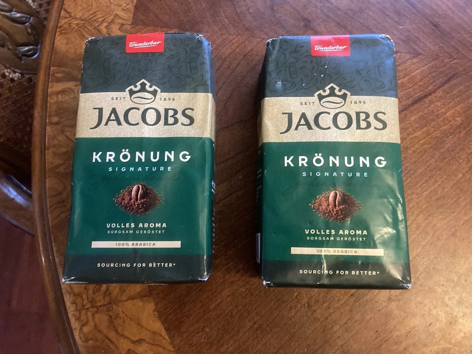 JACOBS KRONUNG GROUND COFFEE New 2 Pack BB  04/27