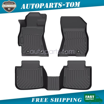 #ad 3D TPE Floor Mats Liners 3Pcs For 2015 2019 Subaru Legacy Outback All Weather $62.89