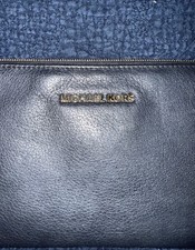 Vintage Michael Kors Black Leather Wristlet