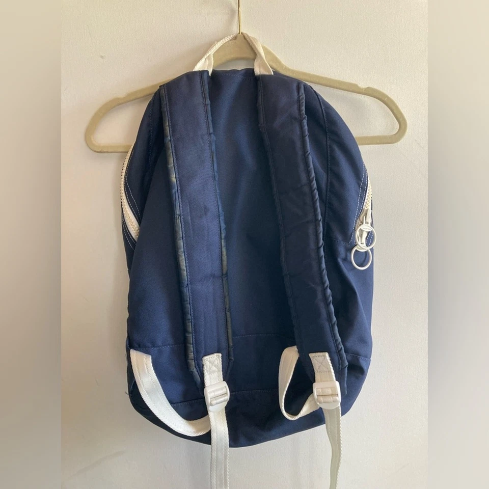 "Mochila Lands' End Seagoing Navegación Escuela Viaje Clásica Durable Azul 17""x11""" Foto 2 de 4