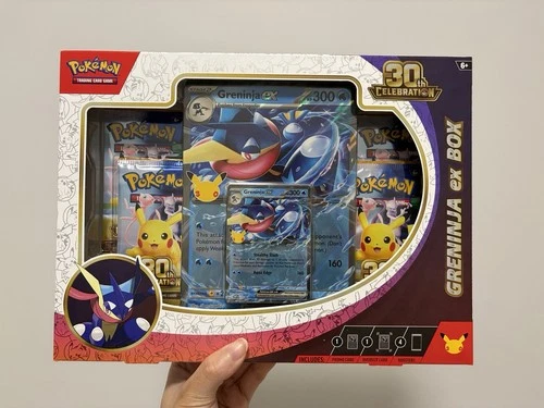Pokemon TCG 30th Celebration Greninja ex Box English sealed box