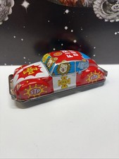 VTG 1960s Volkswagen Beetle Fire Dept VW Kashiwai Tin Toy STP Roadrunner Japan