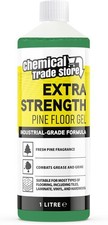 Pine Floor Gel 1L - Industrial Strength Floor Cleaner for Laminate, Tile, Vinyl