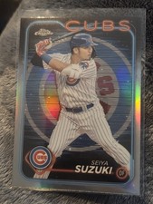 2024 Topps Chrome Seiya Suzuki Lightboard Logo Refractor #13