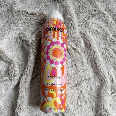 amika Perk Up Dry Shampoo No Residue 5.3 oz Absorbs Excess Oil Unisex Spray