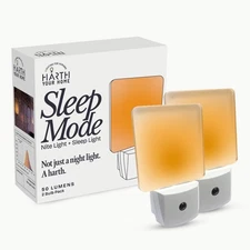New 2-Pack Automatic Adults & Kids Night Lights Plug into Wall I Cozy Home Decor