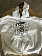 Supreme MM6 Maison Margiela Gray L Full zip h...