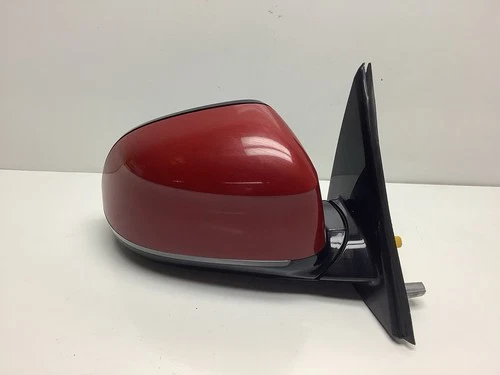 BMW X4 F26 DRIVER RIGHT O/S MIRROR M SPORT MANUAL FOLDING MEMORY RED A75