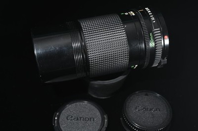 CANON LENS FD 200mm f/4 Tele MF Objektiv [Exc] Schneller Versand