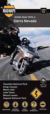 #ad U.S. REGIONAL TOURING MAP: PACIFIC: PART 4 By Mad Maps amp; Mad Maps **BRAND NEW** $38.95