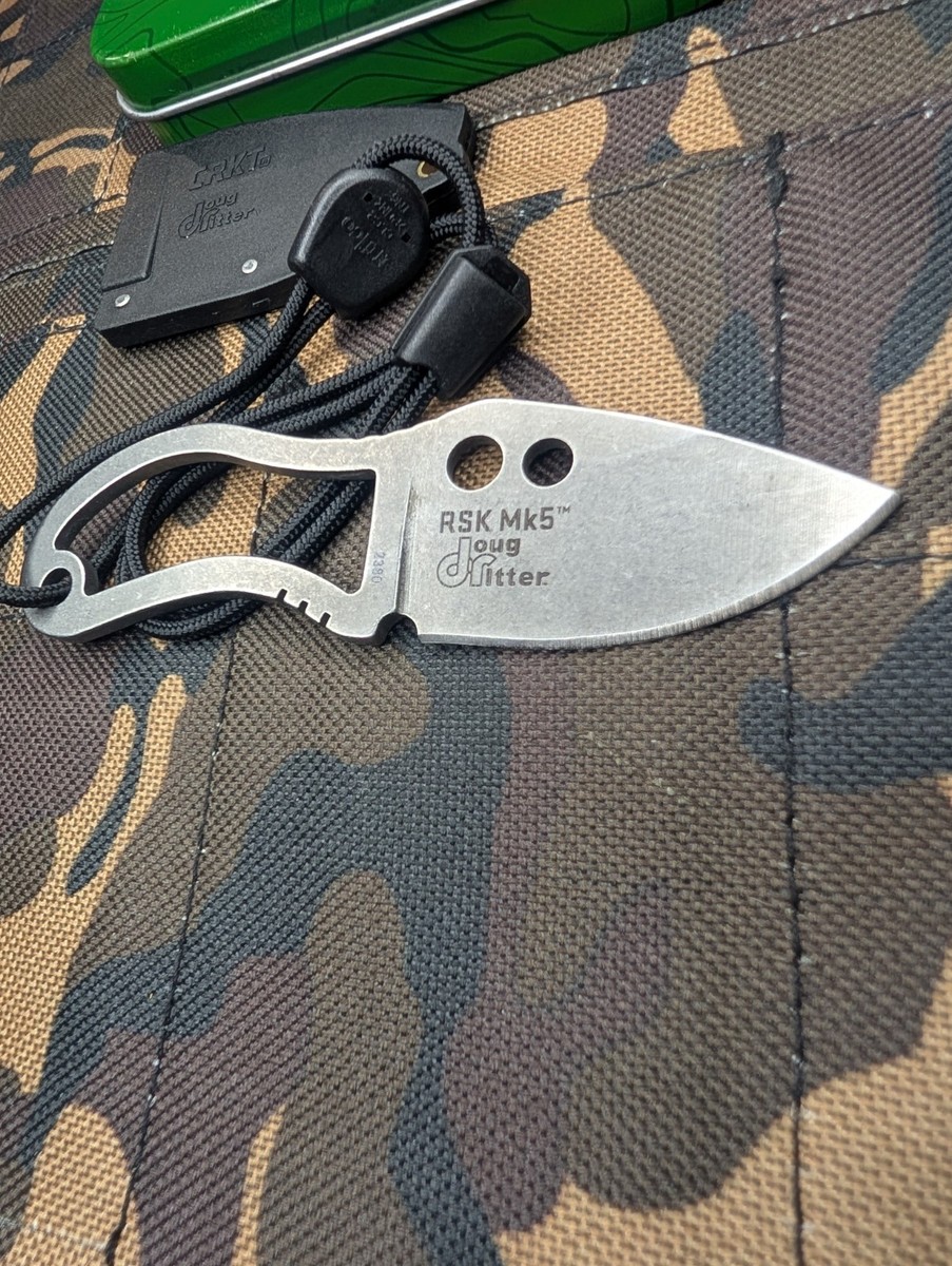 CRKT Doug Ritter RSK MK5 minimalist Fixed Blade survival Knife