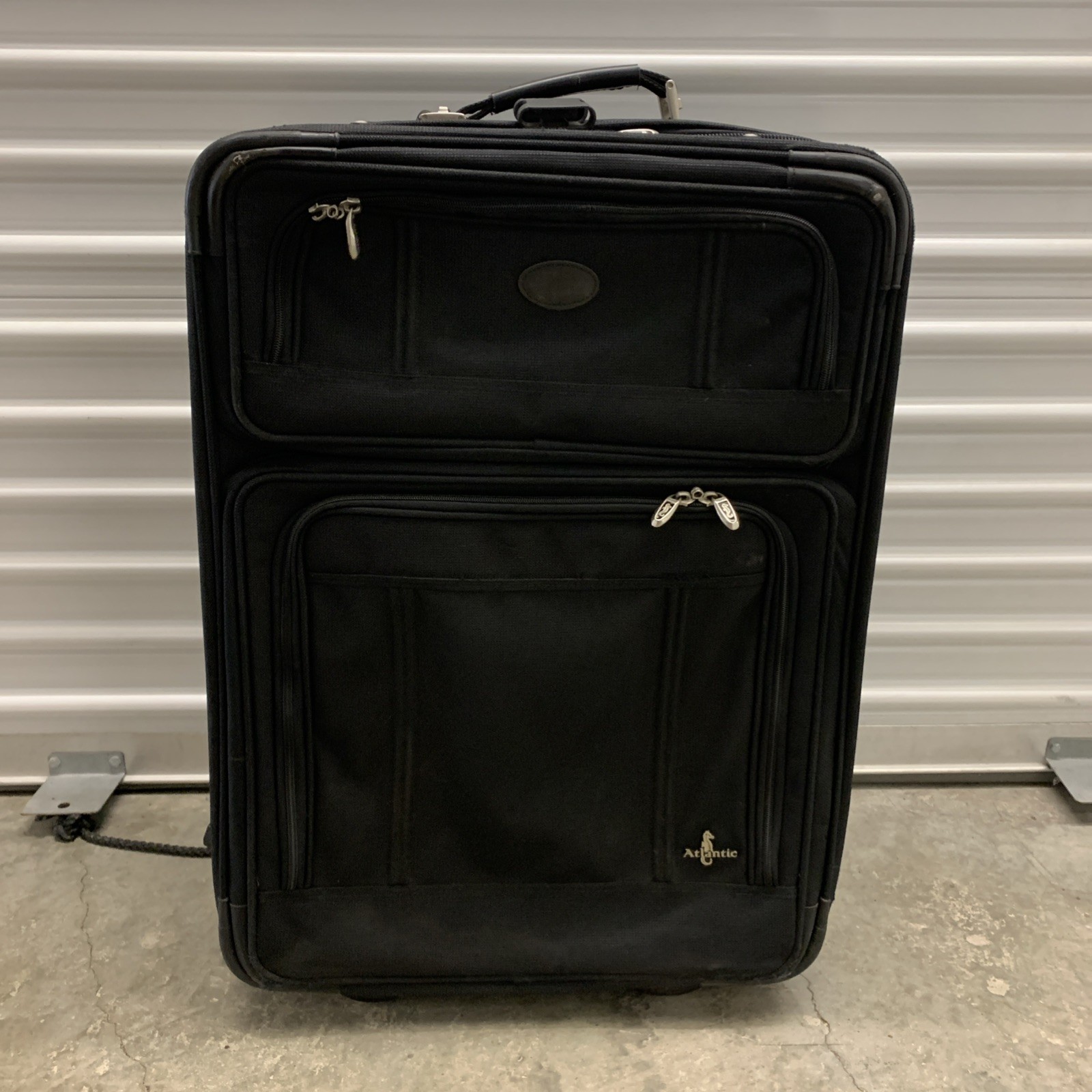 Atlantic 29" Expandable Black Softside Suitcase - Large Whee