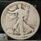 1919 D Liberty Walking Half Dollar 90% SILVER COIN
