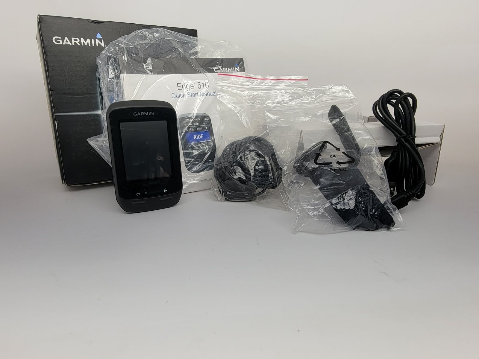 Garmin Edge 510 GPS Cycling Computer &ndash; Used w/ Original Bo
