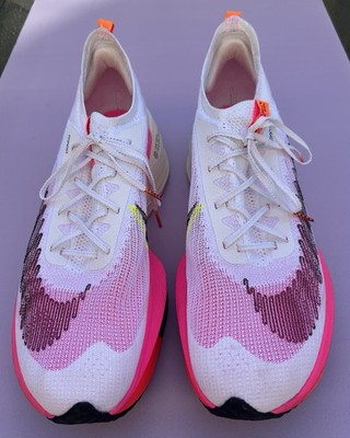 Nike Air Zoom Alphafly Next% White Pink DJ5456-100 US Sz 14 | eBay