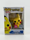 Funko POP! Games Pokémon - Pickachu #553 - Flocked Special Edition *Damaged Box
