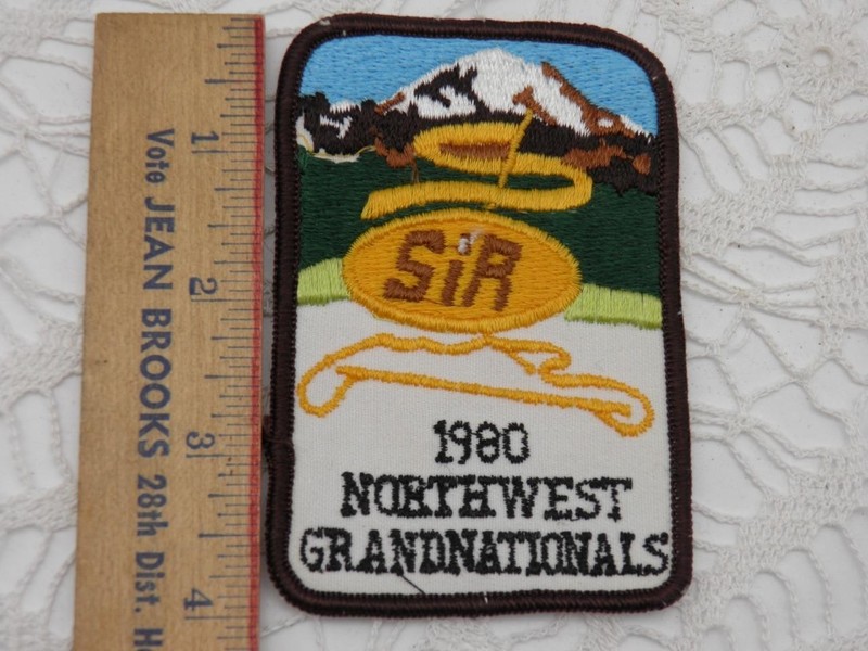 SEATTLE INTERNATIONAL RACEWAY 1980 NORTHWEST GRANDNATIONALS PATCH