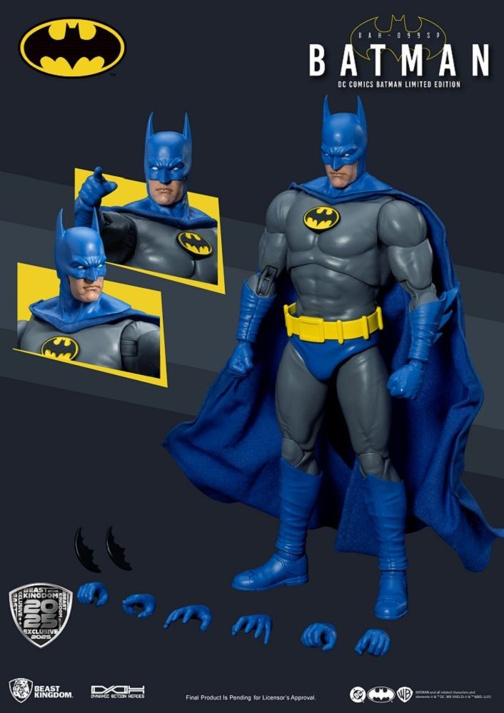 アメコミ BEAST KINGDOM BATMAN Essential Version Beast Kingdom - Dynamic 8ction Heroes - DC Comic - Batman