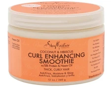 SheaMoisture batido reforzador de rizos coco e hibisco, 12 oz