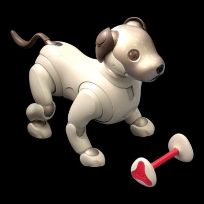 Sony AIBO ERS-1000 Entertainment Robot Dog Ivory White From Japan