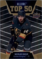 2019-20 Upper Deck Allure Top 50 #T5045 Nicolas Hague - HKY