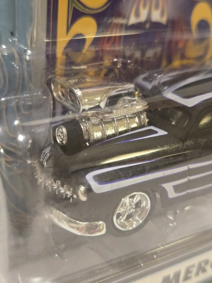 MUSCLE MACHINES BLVD BLASTER 49 MERC COUPE 1/64 SCALE 1949 MERCURY -  BLOWN - Image 3 of 4