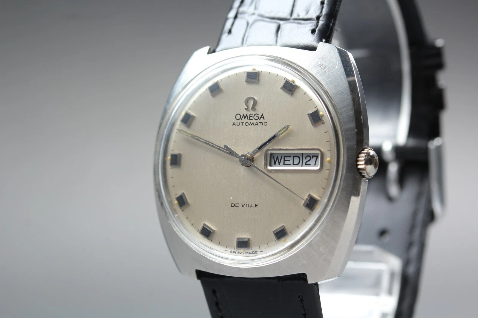 Omega — 2026 Serviced *Near MINT* OMEGA De Ville Tool.106 166.053 Silver Automatic Mens