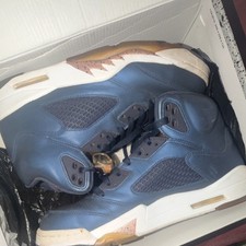 Jordan Air Jordan 5 Retro Bronze 2016 Blue White High Top Sneakers 136027-416