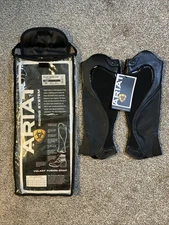 ARIAT Riding System Volant Fashion Chap Black XS 16.5” Leather