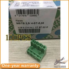 100pcs Phoenix Contact 1757035 MSTB 2,5/ 4-ST-5,08 PCB connector plug