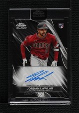2024 Topps Chrome Black Auto Jordan Lawlar #CBA-JL Auto 1in9