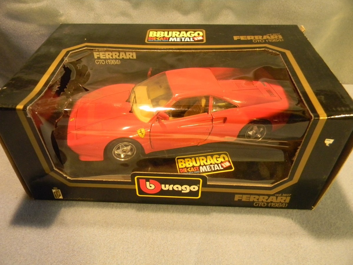 Bburago (Italy) 1/18 Ferrari 288 GTO 1984 Red Diecast Mod 3027 EC