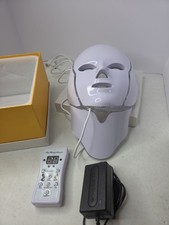 Led Face Mask Light Therapy, 7 Colors LED Light Therapy for Facial Skin Care
