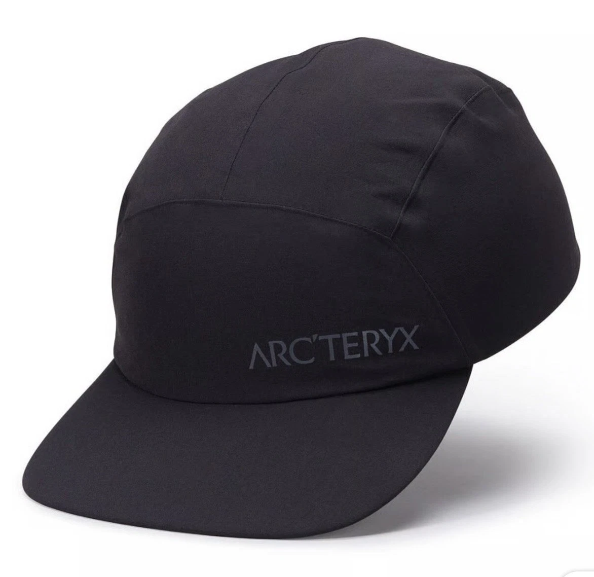 NEW Arc'teryx Paltz Cap Hat Black Softshell Panel Outdoor Hiking Sz L/ XL New