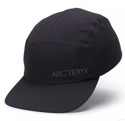NEW Arc'teryx Paltz Cap Hat Black Softshell Panel Outdoor Hiking Sz L/ XL New