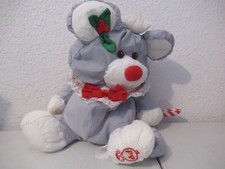 Fisher Price Puffalumps Christmas Mouse vintage NICE
