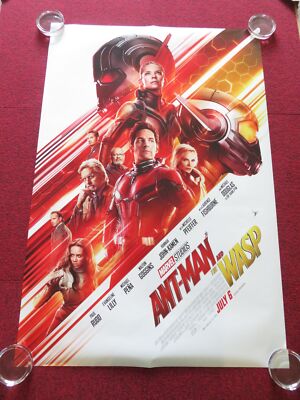 ANT-MAN AND THE WASP US ONE SHEET ROLLED POSTER PAUL RUDD EVANGELINE LILLY 2018