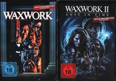 WAXWORK 1 + 2 --- Doppelpack --- Klassiker --- Uncut & Unrated --- Neu & OVP ---