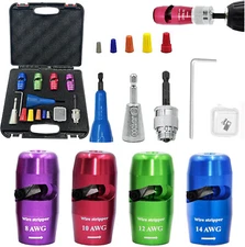 Wire Stripper for Drill Wire Stripping and Twisting Tool Upgrade Electrical