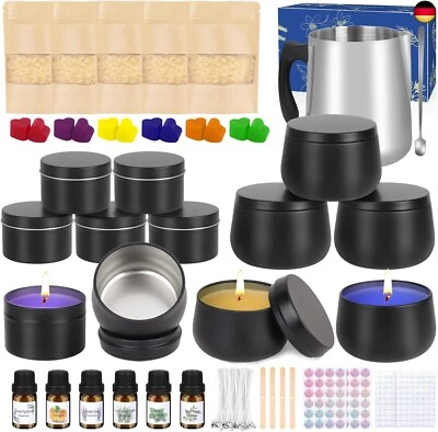 MARKE LDUMODUW Kerzen Selber Machen Set,DIY Kerzenherstellung Set für Erwachsene