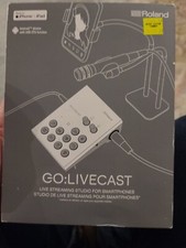 Roland GO:LIVECAST Live Streaming Studio for Smartphones Brand New   