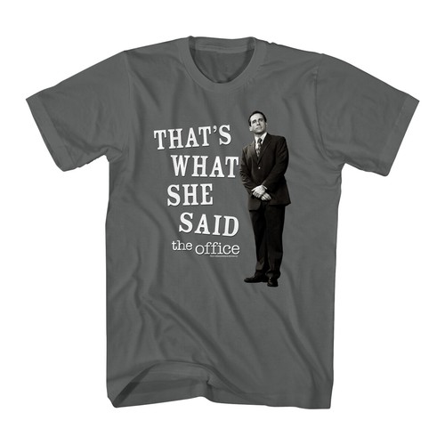 The Office Drole Tv Michael Scott That S What Elle Dit Citation Homme T Shirt Ebay