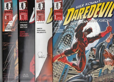 HIER KOMMT DAREDEVIL (deutsch) ab 1 - 4 + VARIANT - MARVEL KNIGHTS 2000 - TOP